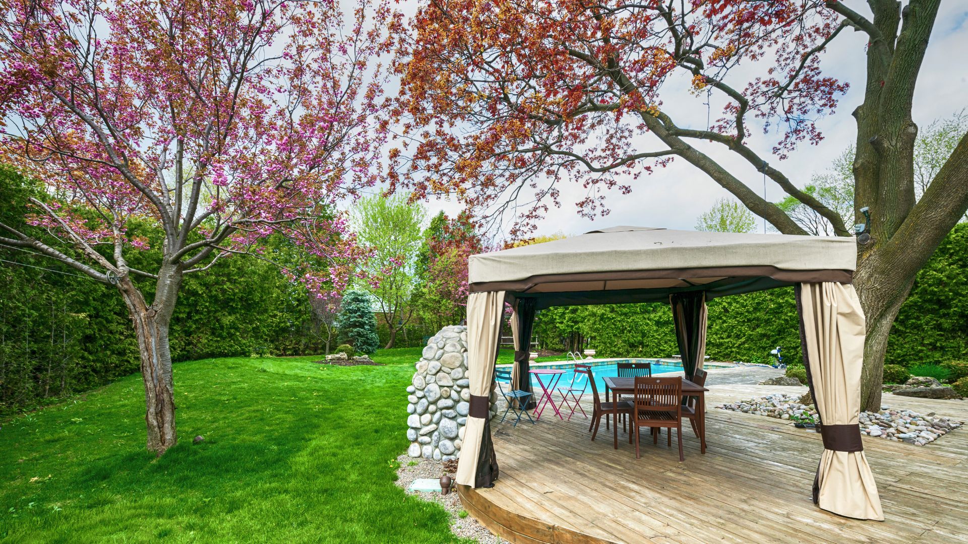 Gazebos, decks and porches